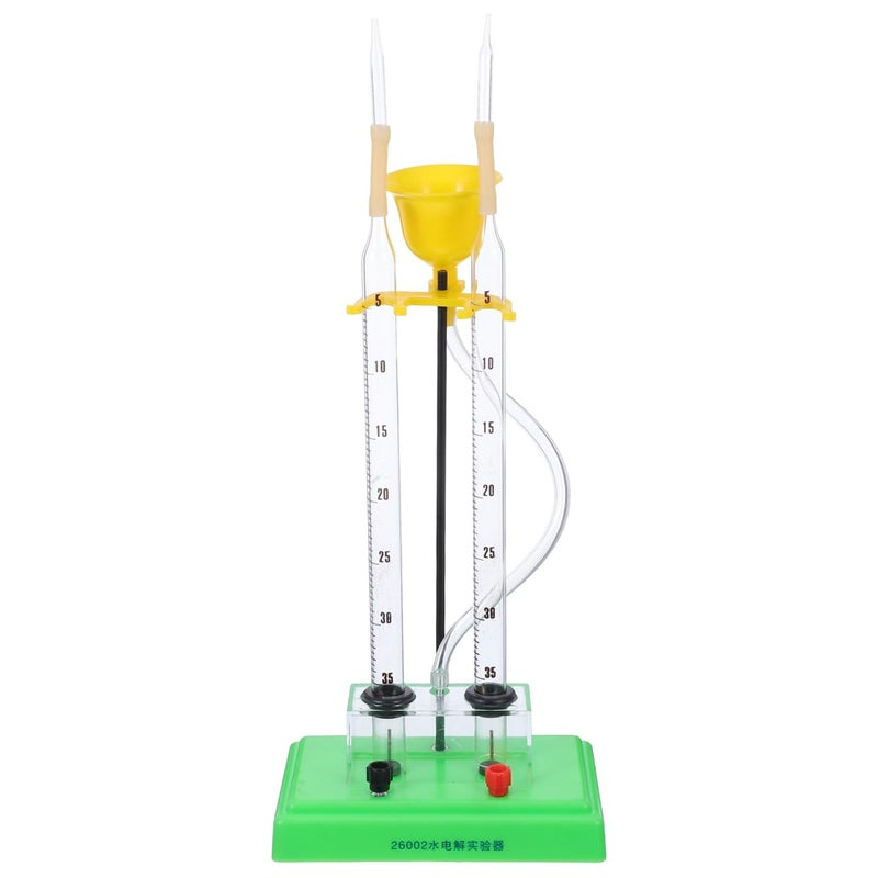KICHOUSE Water Electrolysis Experiment Device Teaching Kit for Home School and Laboratory Use Demonstrating Oxygen and Hydrogen Production Electrolyzer Apparatus - Image 1